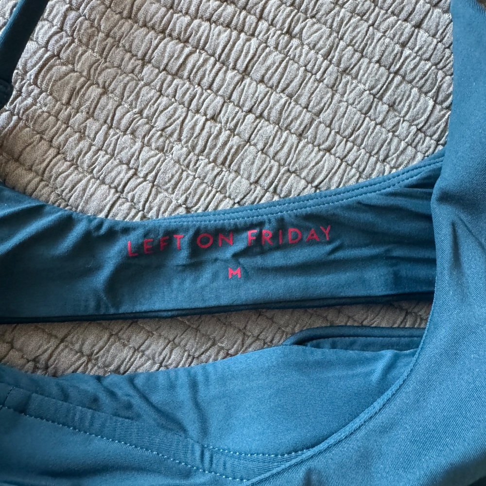 Left On Friday Teal Bikini Set - Picture 2 of 5